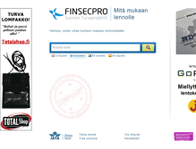 Tablet Screenshot of mitamukaanlennolle.fi